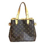 Brown Canvas Louis Vuitton Batignolles