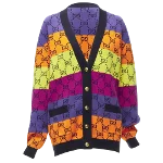 Multicolor Wool Gucci Cardigan