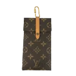 Brown Canvas Louis Vuitton Case