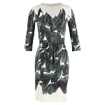 Green Silk Diane Von Furstenberg Dress