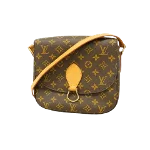 Brown Fabric Louis Vuitton Musette Tango