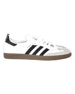 White Leather Adidas Sneakers