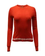 Orange Cotton Altuzarra Sweater