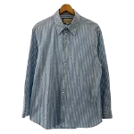 Blue Cotton Gucci Shirt