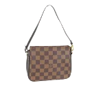 Brown Canvas Louis Vuitton Trousse Makeup