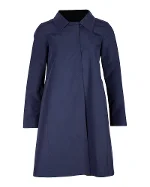 Blue Cotton Prada Coat