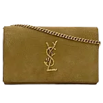 Beige Leather Yves Saint Laurent Wallet