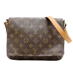 Brown Canvas Louis Vuitton Musette Tango