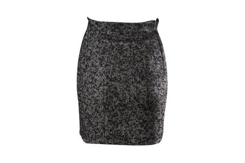 Black Wool Dsquared2 Skirt