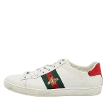 White Leather Gucci Sneakers