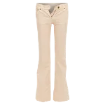 Beige Cotton Chloé Jeans