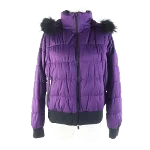 Purple Fabric Burberry Jacket