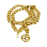 Gold Metal Chanel Belt