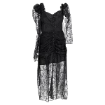 Black Silk Magda Butrym Dress