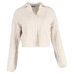 Beige Wool JOSEPH Sweater