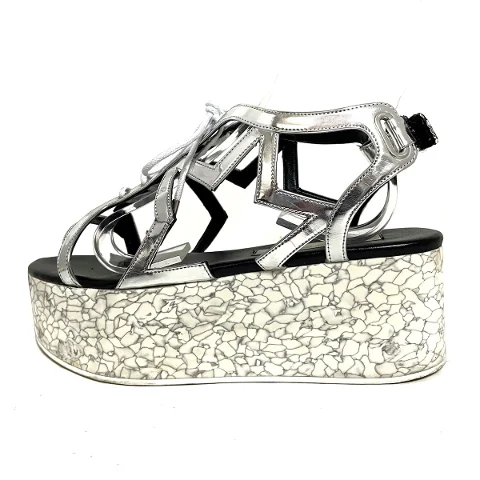 Silver Leather Stella Mccartney Sandals