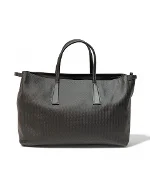 Black Fabric Zanellato Handbag
