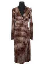 Brown Fabric Rouje Dress