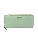 Green Leather Kate Spade Wallet