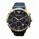 Blue Metal Armani Watch