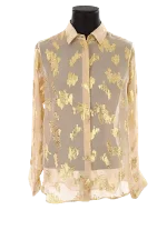 Beige Silk Paul & Joe Shirt