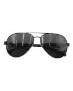 Black Glass Bvlgari Sunglasses