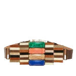 Multicolor Leather Fendi Belt