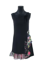 Black Viscose Christian Lacroix Dress