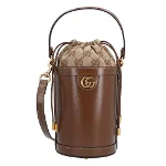Brown Leather Gucci Ophidia