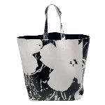 Black Leather Calvin Klein Tote