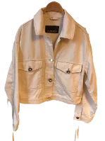 Beige Denim Ermanno Scervino Jacket