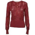 Red Knit M Missoni Sweater