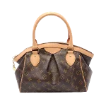 Brown Canvas Louis Vuitton Tivoli