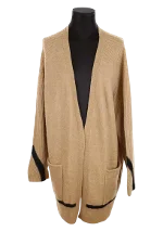 Brown Wool By Malene Birger Cardigan