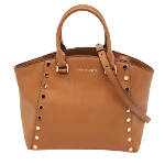 Brown Leather Michael Kors Handbag