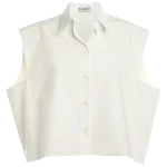 White Fabric Balenciaga Shirt