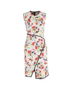 Multicolor Polyester Erdem Dress