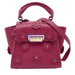 Pink Leather Zac Posen Handbag