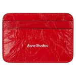 Red Leather Acne Studios Wallet