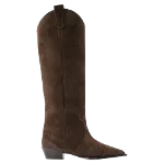 Brown Leather Aeyde Boots