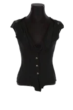 Black Polyester Vivienne Westwood Top