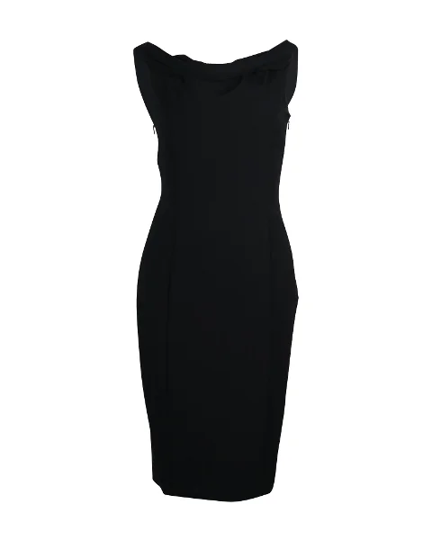 Black Polyester Moschino Dress
