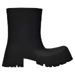 Black Fabric Balenciaga Boots