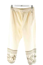 Beige Polyester Ralph Lauren Pants