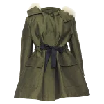 Green Polyester Dior Coat