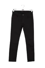 Black Cotton Victoria Beckham Jeans