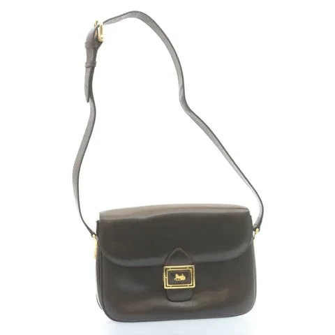 Brown Leather Celine Crossbody Bag