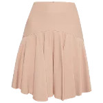 Beige Fabric Alexander McQueen Skirt