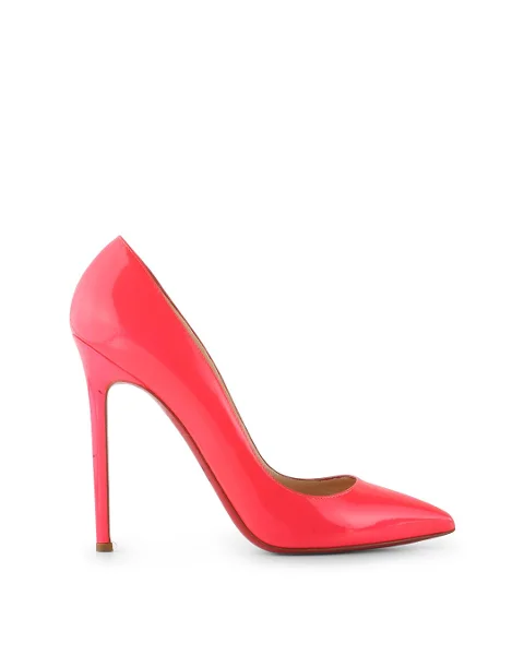 Pink Leather Christian Louboutin Heels