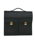 Black Leather Louis Vuitton Briefcase